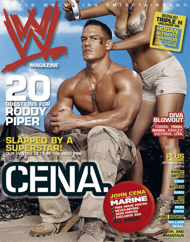  WWE Magazine October '06 Cover - John Cena