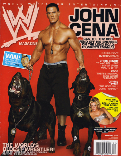  美国职业摔跤 Magazine February 07 Cover - John Cena
