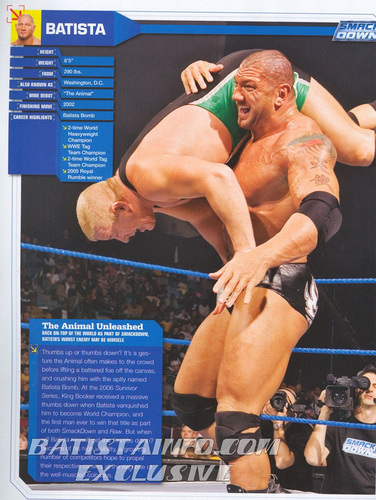  WWE Magazine Spring منظر پیش '07