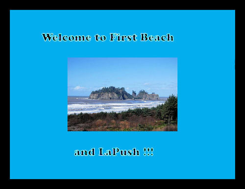  First beach, pwani & LaPush
