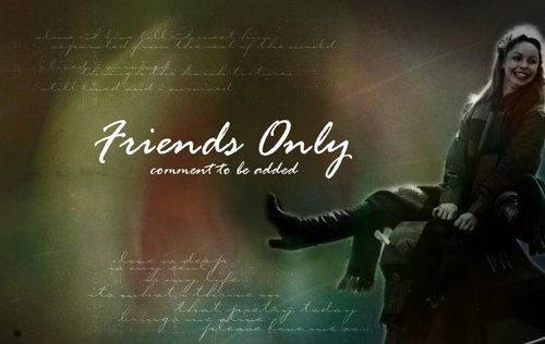  Friends Only Banners