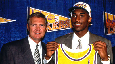  Kobe Bryant NBA Draft 1996