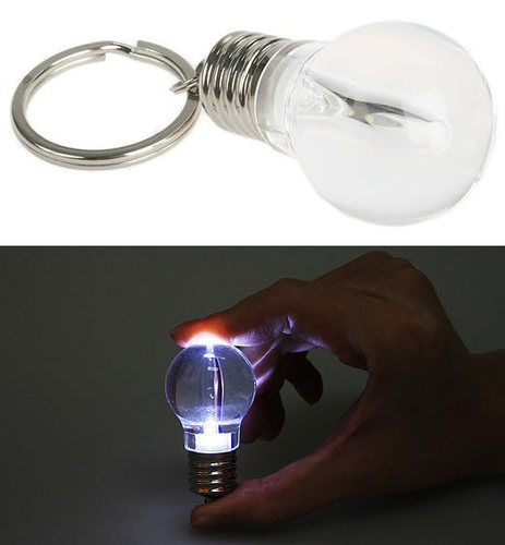  Lightbulb Keychain