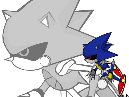  Metal Sonic দেওয়ালপত্র
