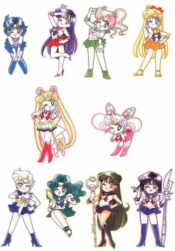  Sailor Moon चीबी