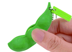  Soybean Pod Keychain
