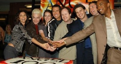  amy at Angel 100th episode celebration