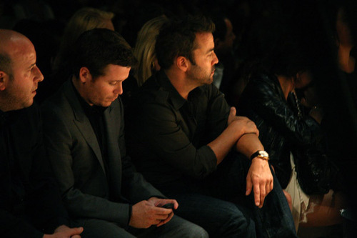  Kevin Connolly makes the Fashion Week circuit in NYC September 2008