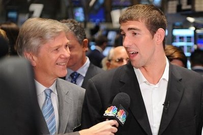  Michael Phelps @ NYSE