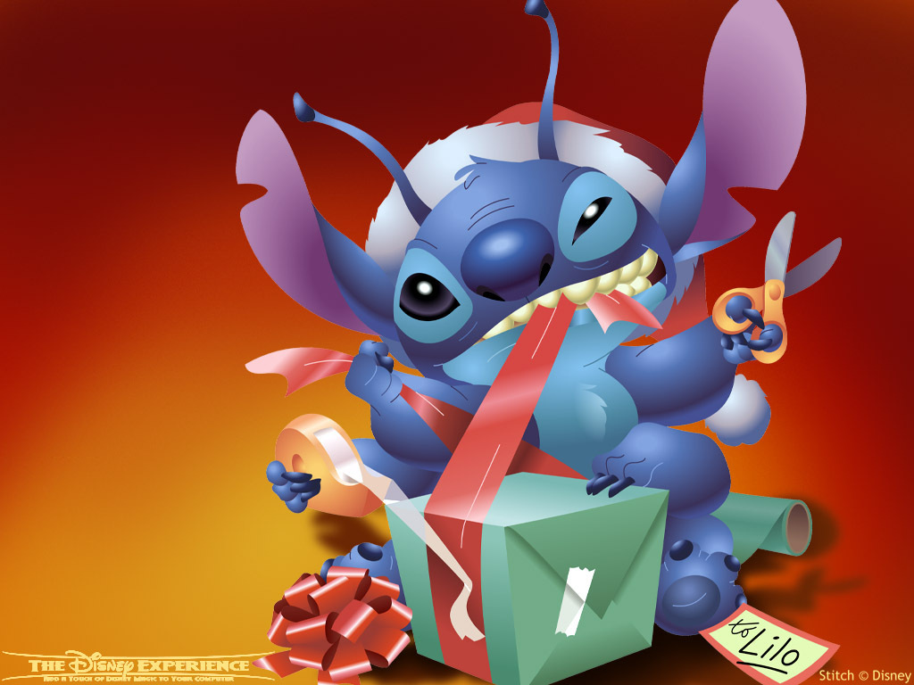 Stitch Wrapping Present 