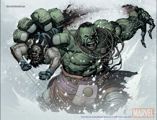 Ultimate Wolverine vs Ultimate Hulk