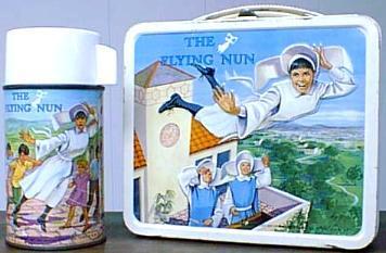  Vintage Flying Nun Lunch Box
