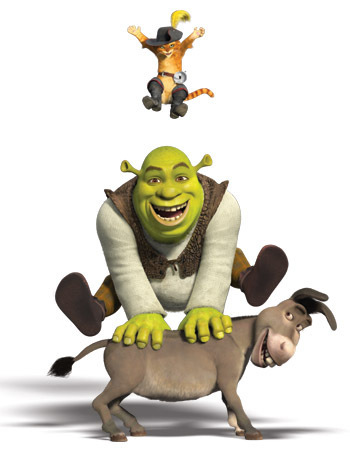  Shrek the fourth photos: shrek, puss and donkey