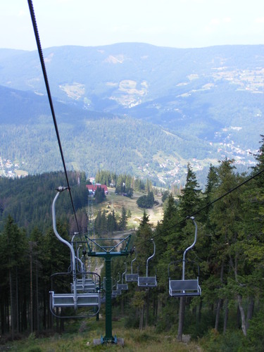 ski lift views