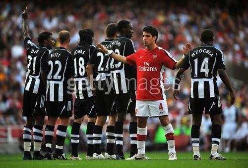  Arsenal vs. Newcastle United, Aug 31 2008