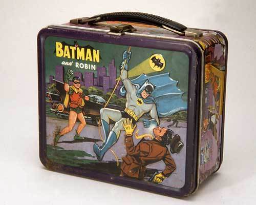  배트맨 and Robin Vintage 1966 Lunch Box