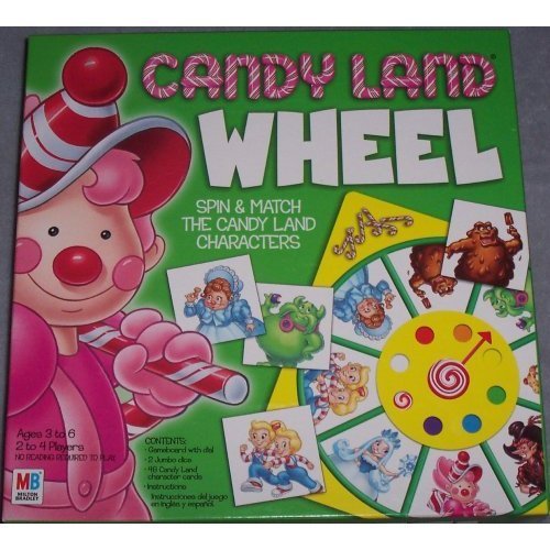  Candy Land Vintage Wheel Game
