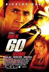 Gone In Sixty sekunde Movie Poster