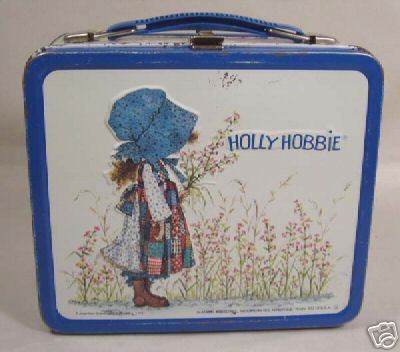  होल्ली, होली Hobbie vintage lunch box