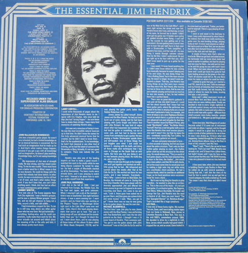  Jimi Hendrix Album Covers