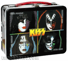  吻乐队（Kiss） pop group lunch box