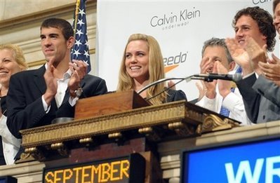  Michael Phelps @ NYSE