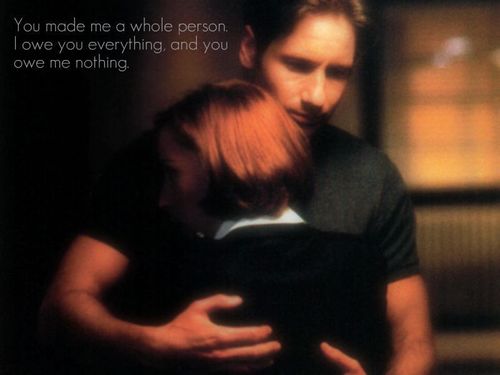  Mulder & Scully achtergrond