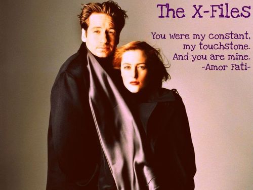  Mulder & Scully 바탕화면