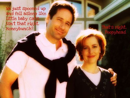 Mulder & Scully fond d’écran