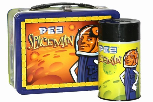  Pez Spaceman Lunch Box
