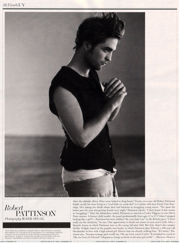  Robert Pattinson articolo