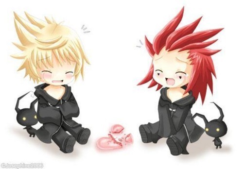  Roxas and Axel share one heart!