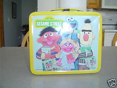  Sesame улица, уличный lunch box