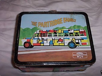  The chim đa đa, partridge Family vintage '60s lunchbox