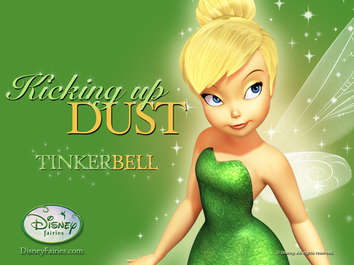  Disney vichimbakazi Tinker Bell karatasi la kupamba ukuta