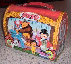  Vintage 1963 Bozo the Clown Dome Lunch Box