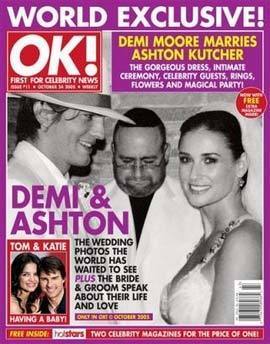  Ashton and Demi - Wedding Cover