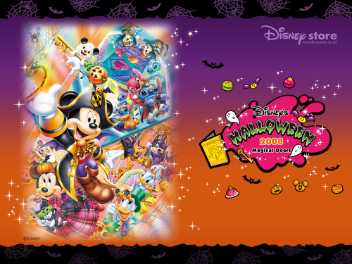 Disney Halloween 2008 Wallpaper
