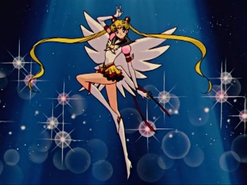  Eternal Sailor Moon after her henshi