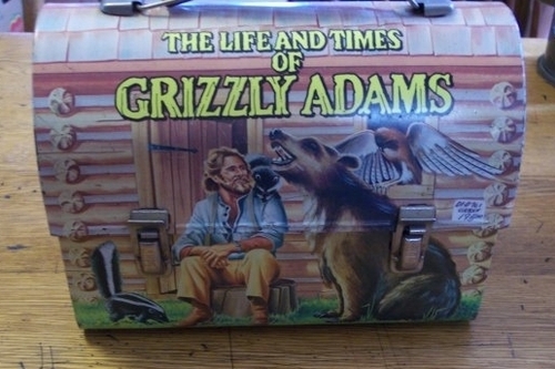  Grizzly Adams Vintage 1977 Dome Lunch Box