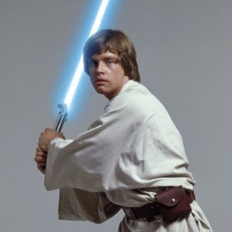  Luke w/light saber