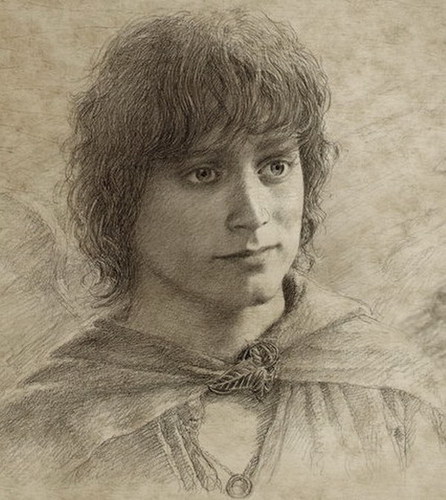  Alan Lee drawing from return of the king