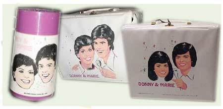  Donny and Marie Vintage 1976 and 1978 Lunch Boxes