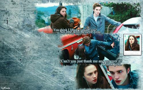  Edward&Bella kertas dinding