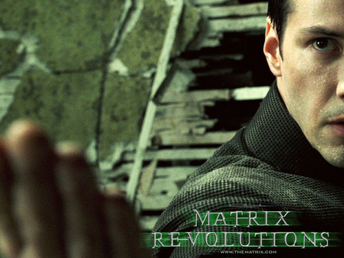  Matrix Revolutions kertas dinding