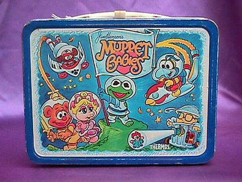  Muppet Дети Vintage 1985 Lunch Box