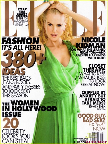 Nicole Kidman - “Elle” November 2008