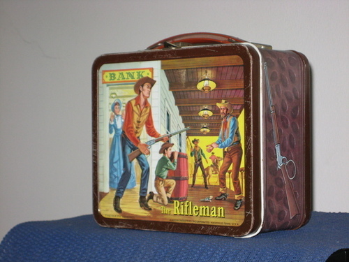  রাইফেল ধারী সৈনিক Vintage 1960 Lunch Box