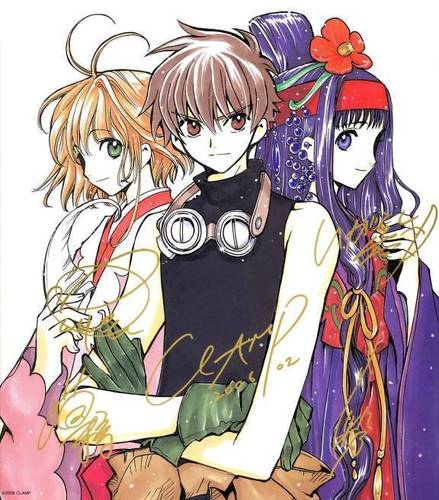  Sakura, Syaoran and Tomoyo