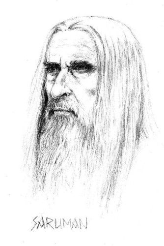  Saruman drawing